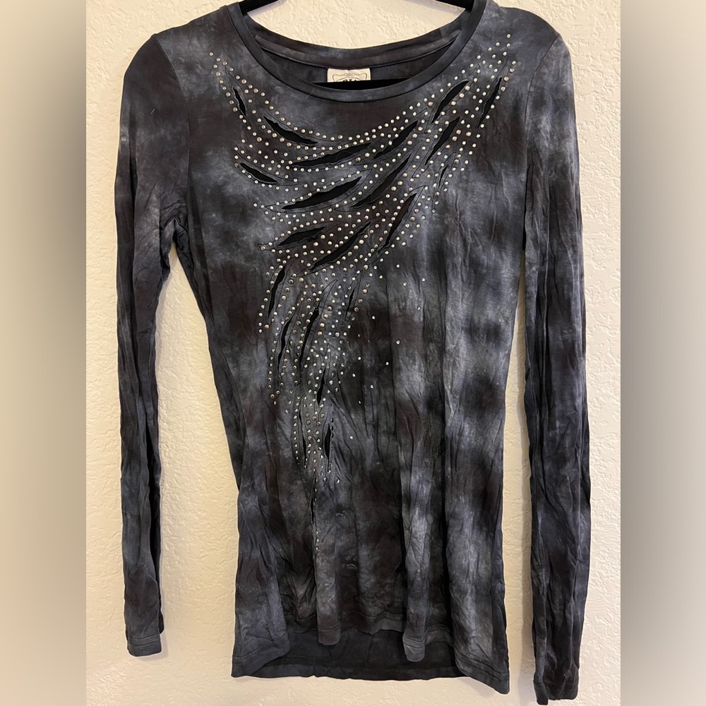 Ariat Women’s NWT Black/Grey Top